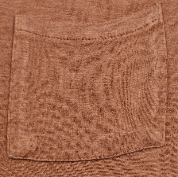 💵3/$20 Pink Rose Lightweight Mauve Button UpShirt - Picture 9 of 15